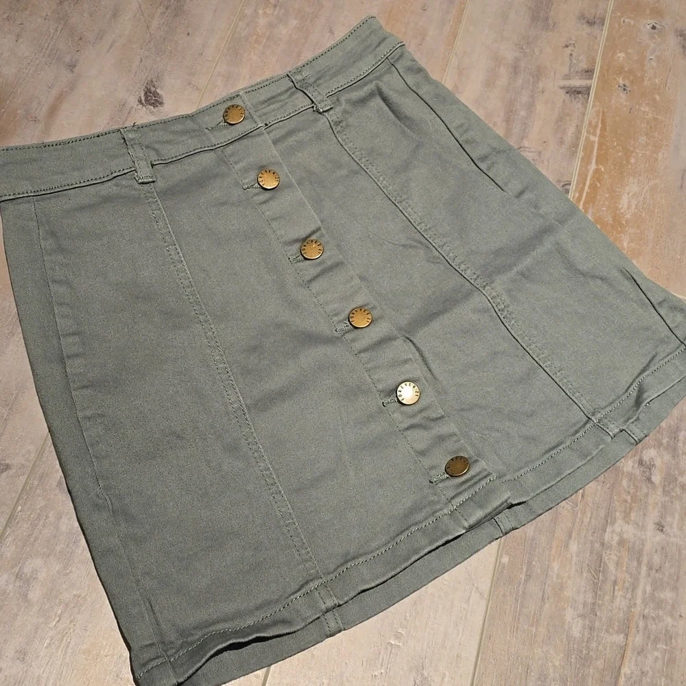 Forever 21 Sage Green Denim